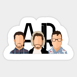 AJR Head Sticker